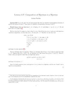 Lemma 0.27: Composition of Bijections is a Bijection / lemma-0-27-composition-of-bijections-is-a ...