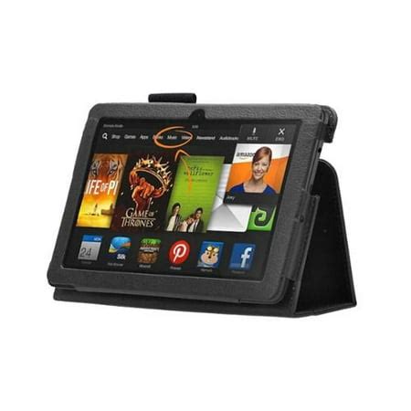 Kindle Fire HDX 3rd Gen PU Leather Case - Walmart.com