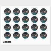 2023 Fireworks New Year Classic Round Sticker | Zazzle