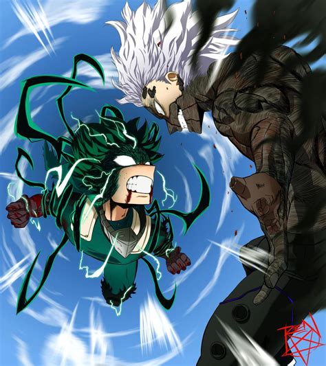 Deku vs Shigaraki (RenElDiablo) : BokuNoHeroAcademia