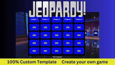 Jeopardy Game - Etsy