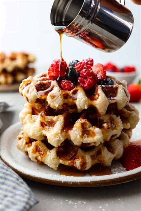 Liege Waffles | The Recipe Critic