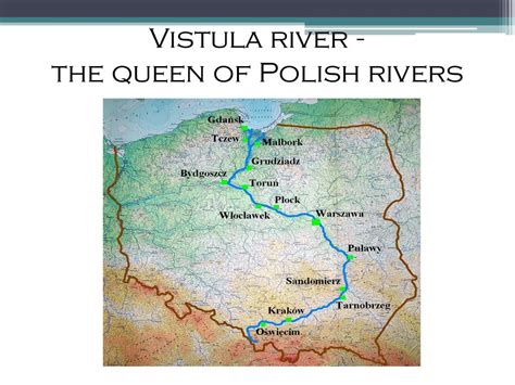 Vistula River Map