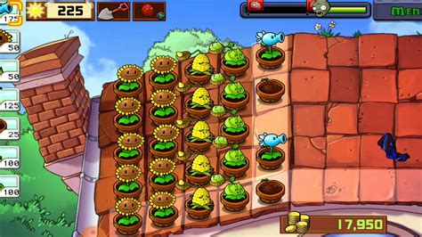 Plants vs zombies roof level_8 - YouTube