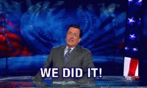 We Did It Balloons GIF - WeDidIt Balloons StephenColbert - Discover ...