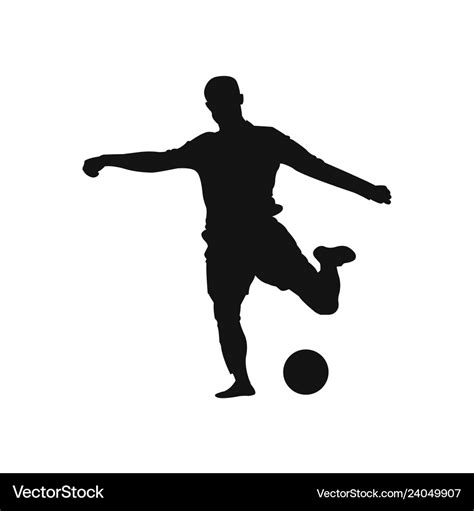 Football Player Silhouette Vector Free