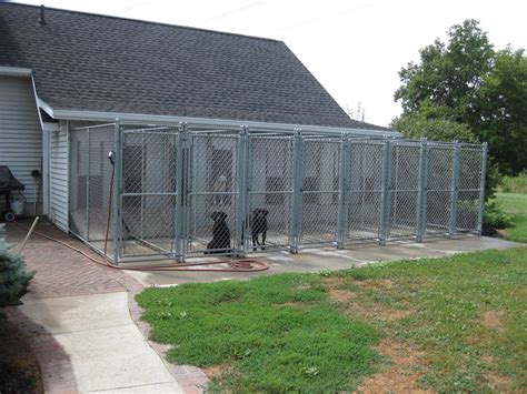 HFC Dog Kennel Installation Photos | Kennel ideas outdoor, Dog kennel ...