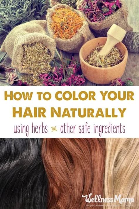 Natural Hair Dye Recipes (For Any Hair Color)