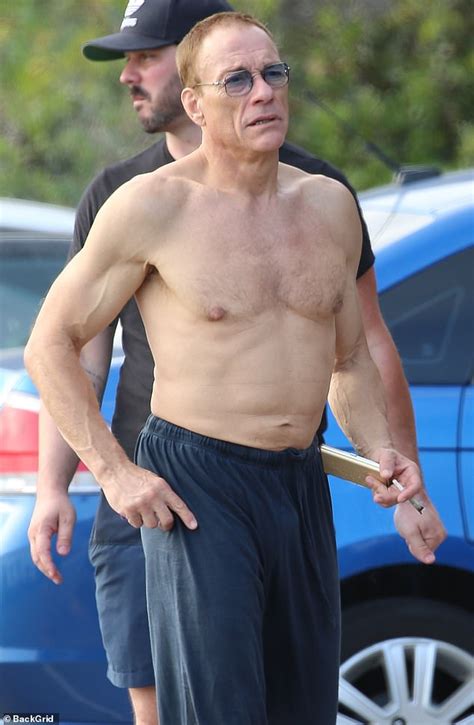 Jean-Claude Van Damme, 59, is almost unrecognizable with short reddish ...