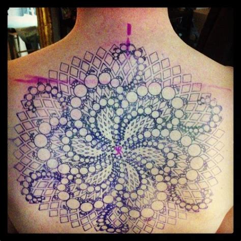 fractal tattoo fractal flower