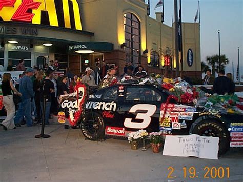 memorial on his car | Dale Earnhardt | Pinterest | Dale earnhardt ...