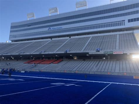 Visiting Boise State football field's blue turf - Dear Boise, Idaho