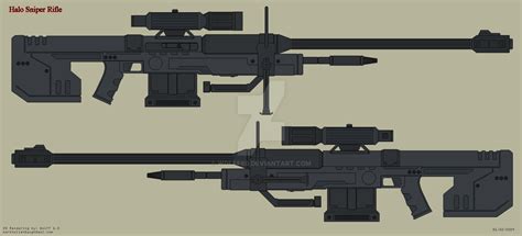 Halo Sniper Rifle by Wolff60 on DeviantArt