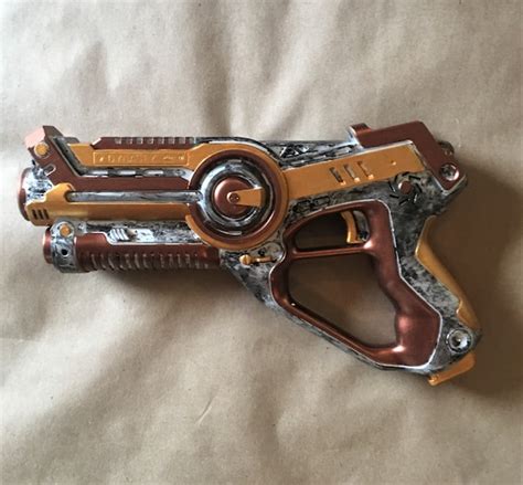 Steampunk Gun Cosplay Blaster Prop Costume Weapon Gold Silver - Etsy