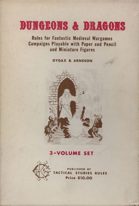 Tome of Treasures :: View topic - Dungeons & Dragons (1975)--White Box, 5th print