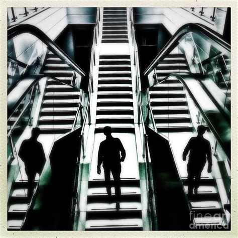 Escalator Photograph by Forest Arts - Fine Art America