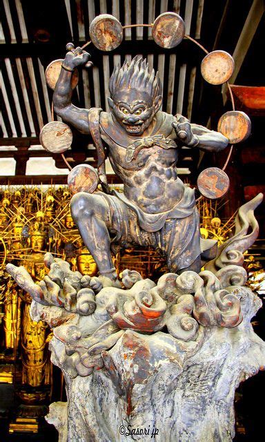 Raijin 雷神 raijin | Buddhism art, Japanese art, Buddhist art