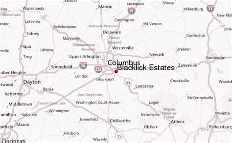 Blacklick Estates Location Guide