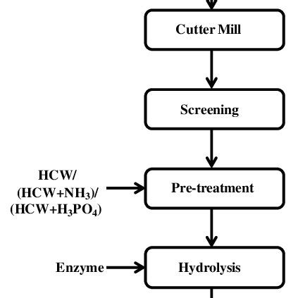 Schematic diagram for pre-treatment of bagasse. | Download Scientific ...