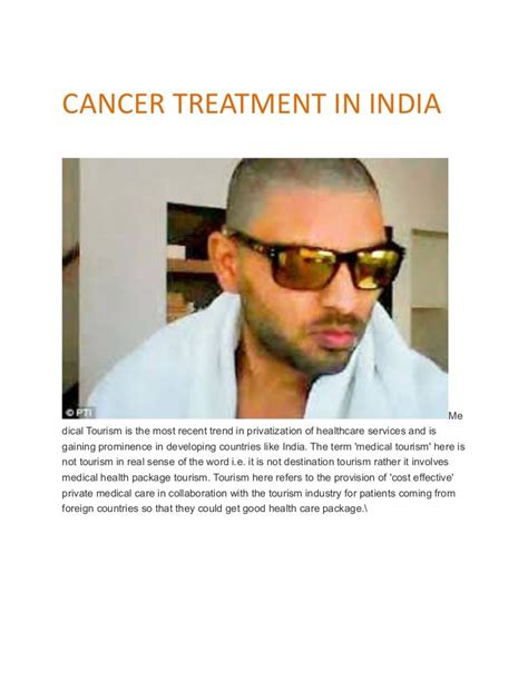 Cancer treatment in india