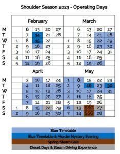 Timetables and Fares - Bodmin & Wenford Railway