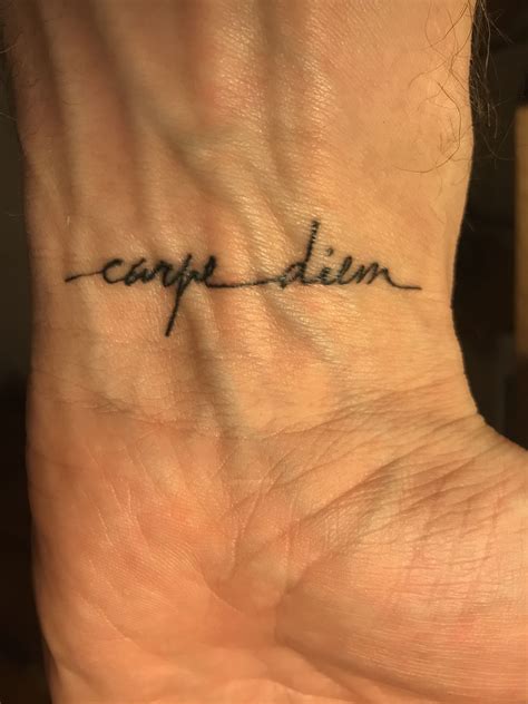 Carpe diem | Tattoo ideen