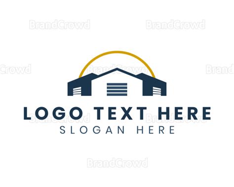 Industrial Logistics Warehouse Logo | BrandCrowd Logo Maker