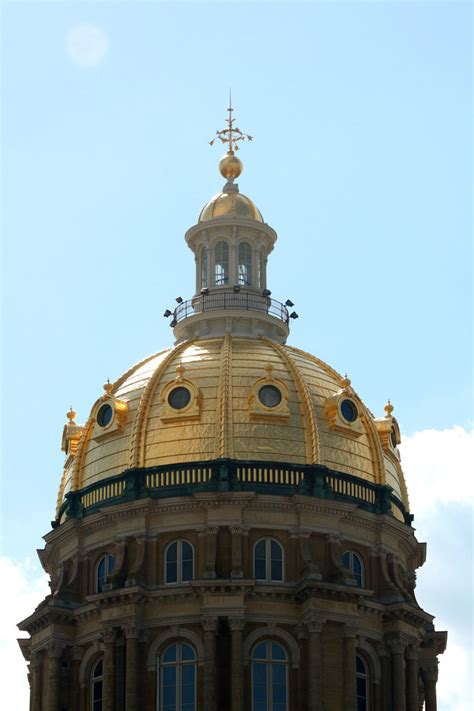 Iowa State Capitol Dome | Shining bright for all those who c… | Flickr