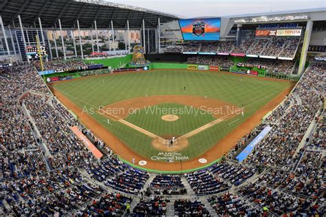 Marlins Park | Where's My Seat? Tickets and Seating Charts | Baseball ...