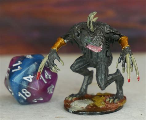 Commission- Please Do Not Purchase Custom-painted Death Slaad Miniature | TTRPG | Mini | DND ...