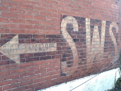 Static Water Sign (SWS) ghost sign | Left 270 yards, Lichfie… | Flickr