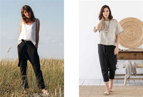 What to Wear with Black Linen Pants? | MagicLinen