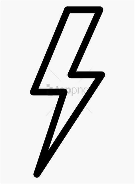 lightning bolt icon transparent background - Clip Art Library