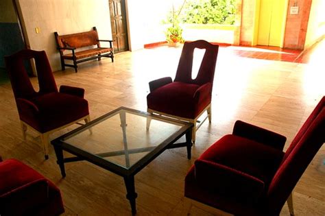 Spiffy Red velvet chairs 5th floor Belmar Hotel, Mazatlan,… | Flickr