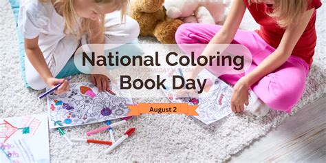 National Coloring Book Day 2023 - Date, History and Significance