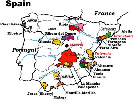 10 Famous Spanish Wine Regions