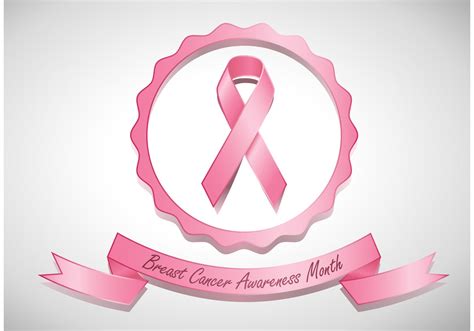 Breast Cancer Awareness Ribbon Vector 82458 Vector Art at Vecteezy