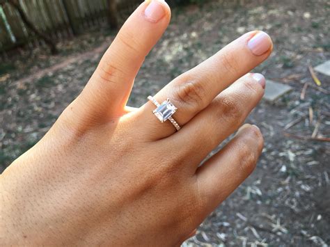 Obsessed! 1.5c forever one moissanite from moissaniteco : r/Moissanite