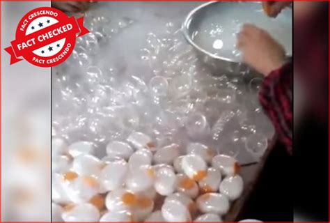 Production of toy eggs in China shared as manufacturing of plastic fake ...