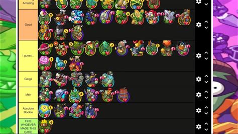 Pvz Heroes Legendary cards Tier List - YouTube