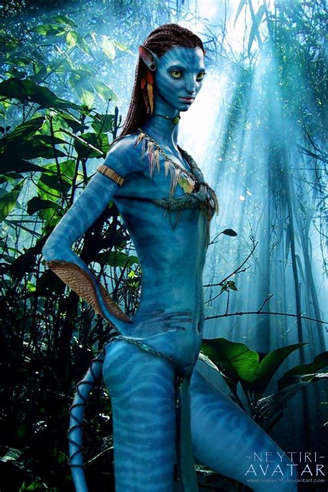 Made by http://remus09.deviantart.com/art/AVATAR-Neytiri-posing-in ...