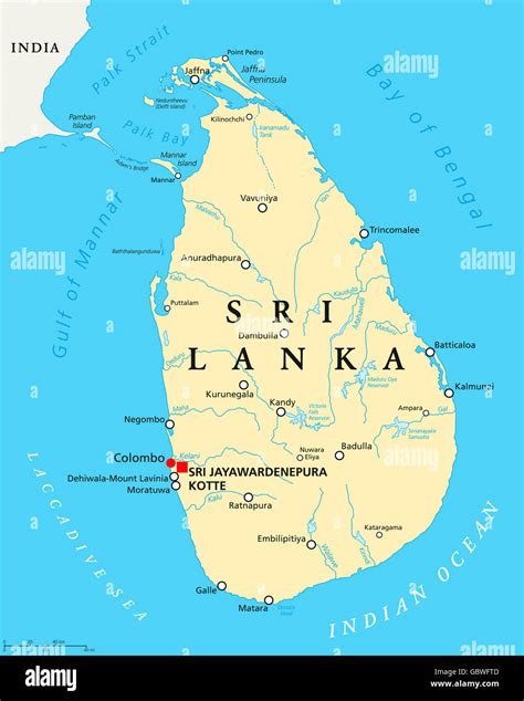 Sri lanka map hi-res stock photography and images - Alamy