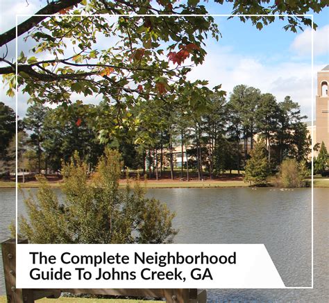 The Complete Neighborhood Guide To Johns Creek GA