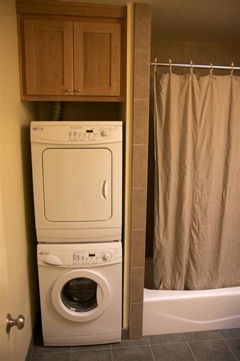 Tricks to Stacking Any Washer & Dryer to Save Space in 2020 | Laundry room storage, Stackable ...