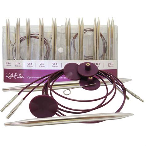 Knit Picks Interchangeable Knitting Needles Set | KNITTING CO.