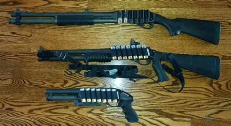 Remington 870 MCS SBS + AOW collection: 6", 10", 14", 18") : r/guns