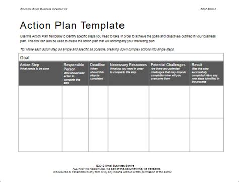 31+ Action Plan Templates Free Excel, Word, Examples, Samples