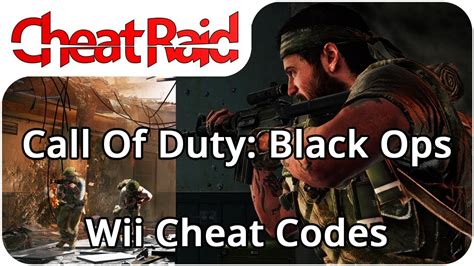 Call Of Duty: Black Ops Cheat Codes | Wii - YouTube