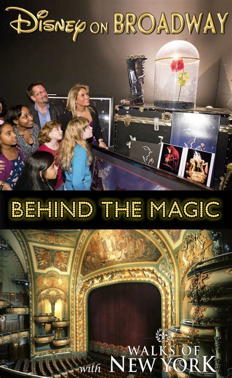 Behind-the-Scenes Disney On Broadway Backstage Tour | Walks | New york ...