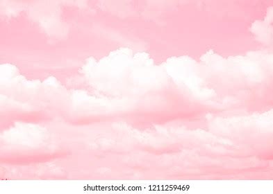 Pink Sky Background White Clouds Stock Photo 1211259469 | Shutterstock